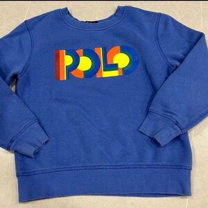 Polo fleece sweatshirt size 6